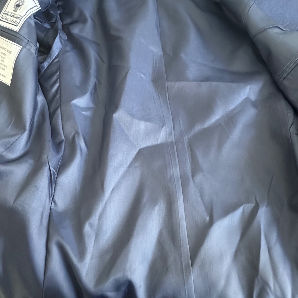 Maryland Clothing Womens Poly/Wool Serge AF Blue 1620 Uniform Coat Blazer Sz 6MR - Picture 10 of 10